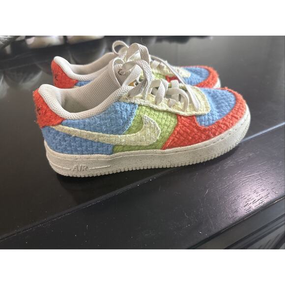 Size 4 (GS) - Nike Air Force 1 LV8 Next Nature Low Hemp - Multi NBS232 - Picture 2 of 5